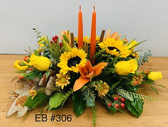 Autumn Centerpiece by Everblooming Floral &amp; Gift