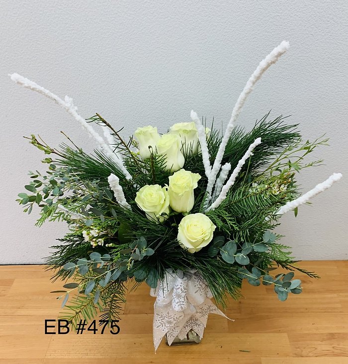 Winter Rose Floral Arrangement
