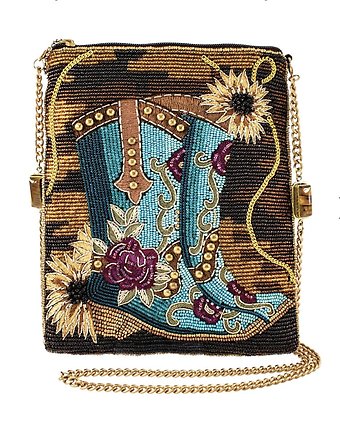 Mary Frances Kickin\' Around Crossbody Mini Handbag