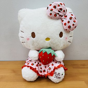 Hello Kitty with a Strawberry
