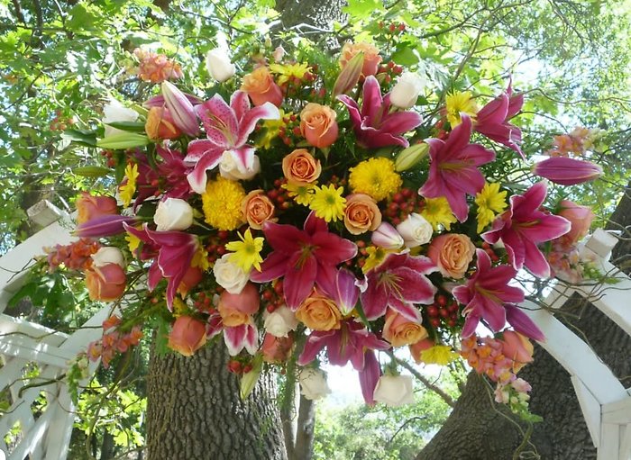 Flowers for Wedding Arch