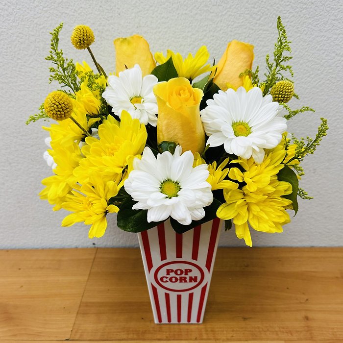 Popcorn Floral Arrangement