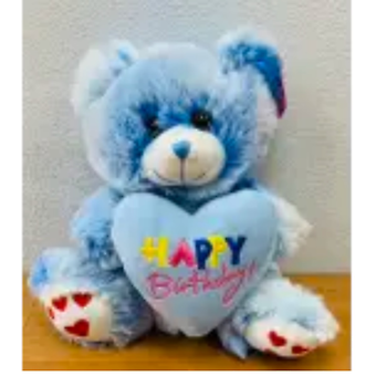 Blue Birthday Bear