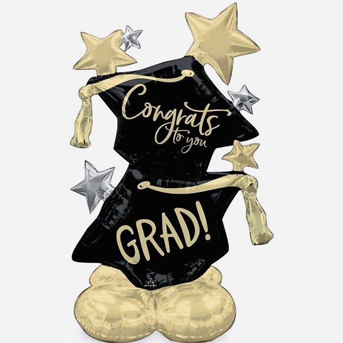JUMBO CONGRATS TO YOU GRAD! BALLOON DECOR (51\" TALL)